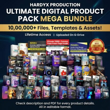 Ultimate Digital Product Bundle By Hardyx Production (All Product Included)